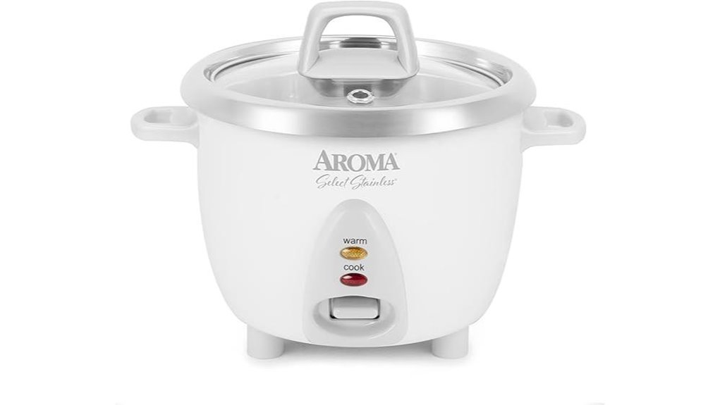 aroma 3 cup auto cooker