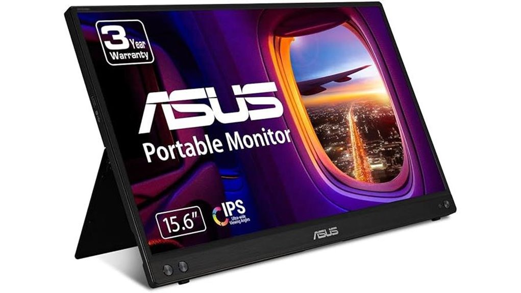 Portable Monitor (Thin, USB‑C) That Makes Your Workspace Chic 8 asus 15 6 usb c monitor