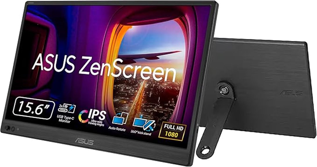 Portable Monitor (Thin, USB‑C) That Makes Your Workspace Chic 3 asus zenscreen 16 inch monitor