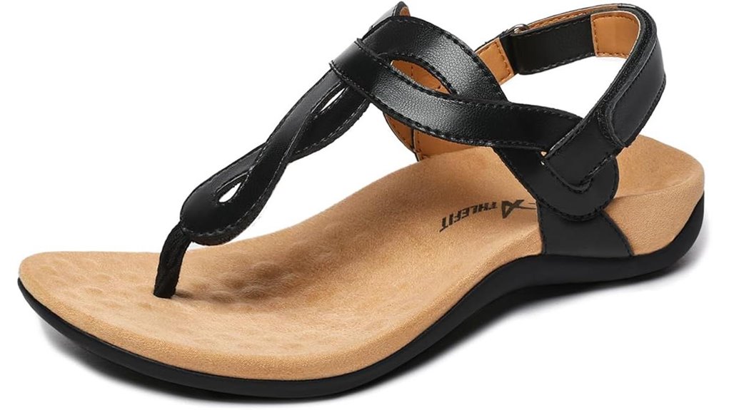 Travel Sandals with Arch Support (All-Day Walking) for Comfort 7 athlefit orthopedic arch sandals