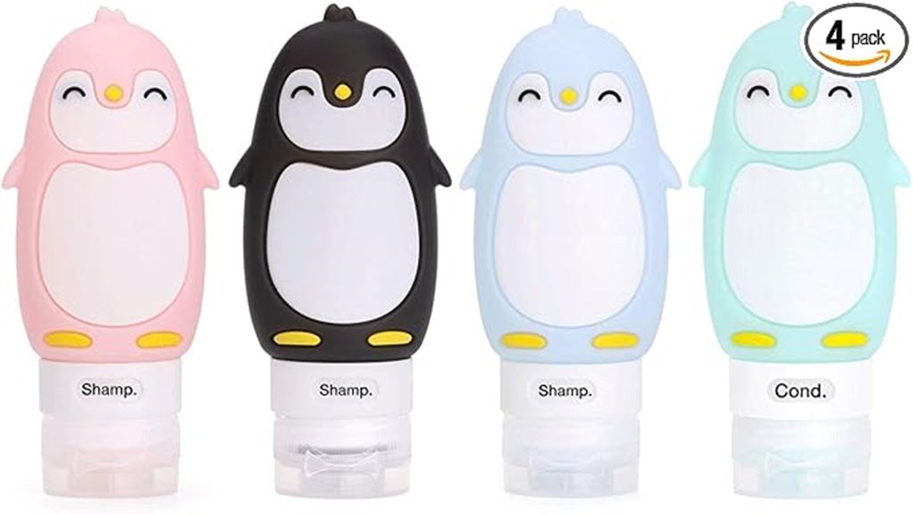 autens 4 pack leakproof bottles