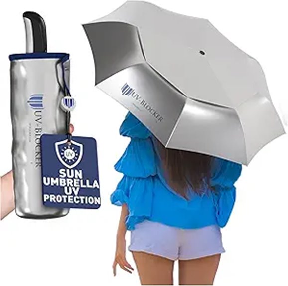 auto open uv windproof umbrella