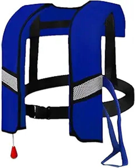 Top Life Jackets for Travel (Inflatable PFDs) Keep You Safe 9 automatic 150n co2 jacket
