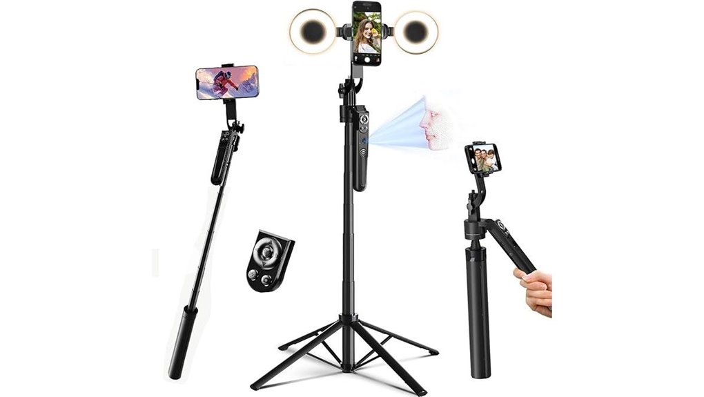 automatic face tracking iphone tripod