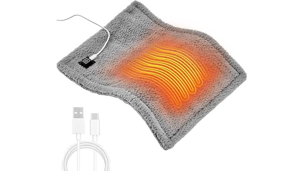 Travel Heating Pads (USB, Flexible) Keep You Warm Everywhere 2 autooff usb 3 heat pad