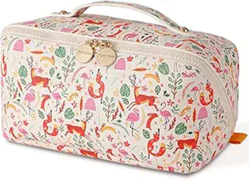 Must‑Have Makeup Bags with Easy‑Clean Liners (Spill Resistant) 6 aveniee waterproof makeup divider