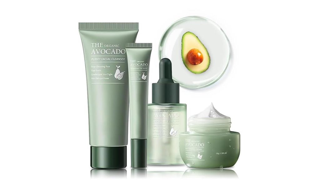 avocado hydrating skin set