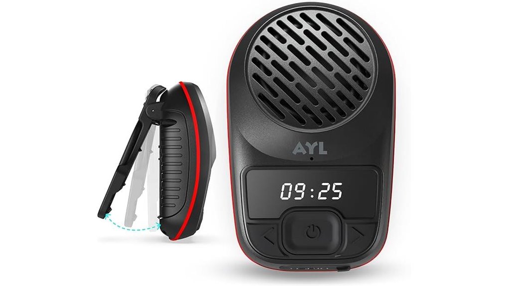 Best Compact Bluetooth Speaker (clip-on) Picks for Music Lovers 5 ayl waterproof bluetooth microphone
