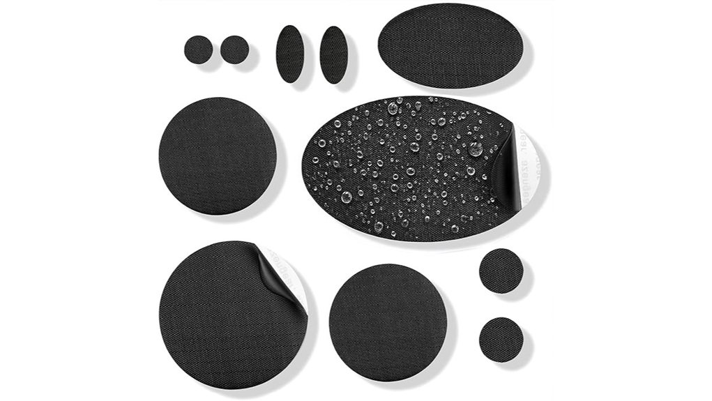 Iron-On Repair Patches for Travel (Nylon + Cotton) That Last 6 azengear 30 plus color pack