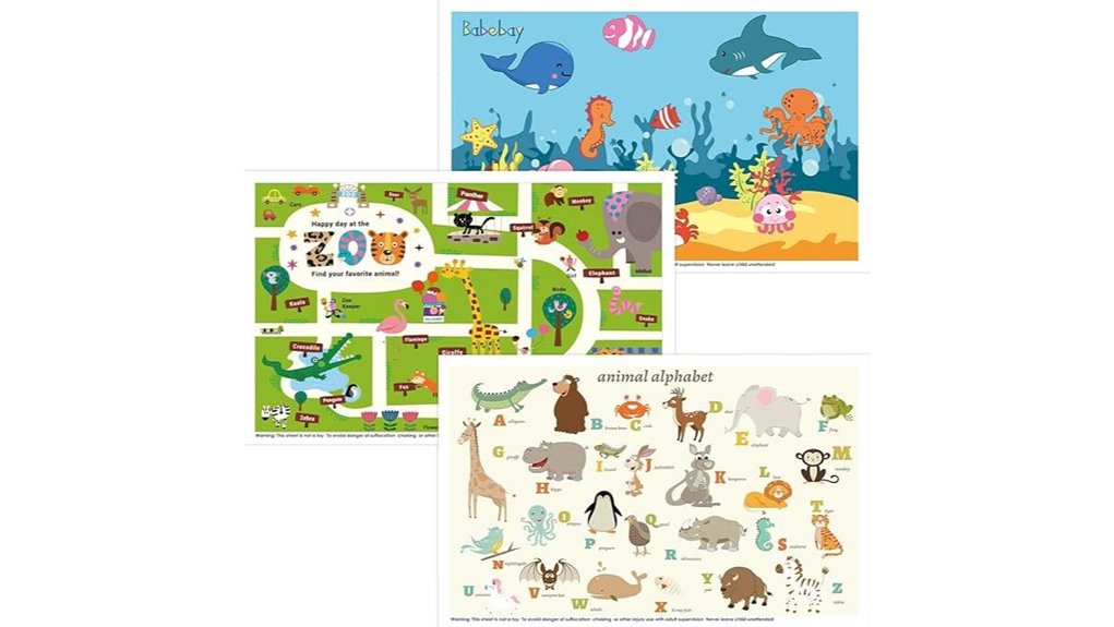 The Ultimate Disposable Placemats for Kids Dining 7 babebay 40 pack sticky placemat