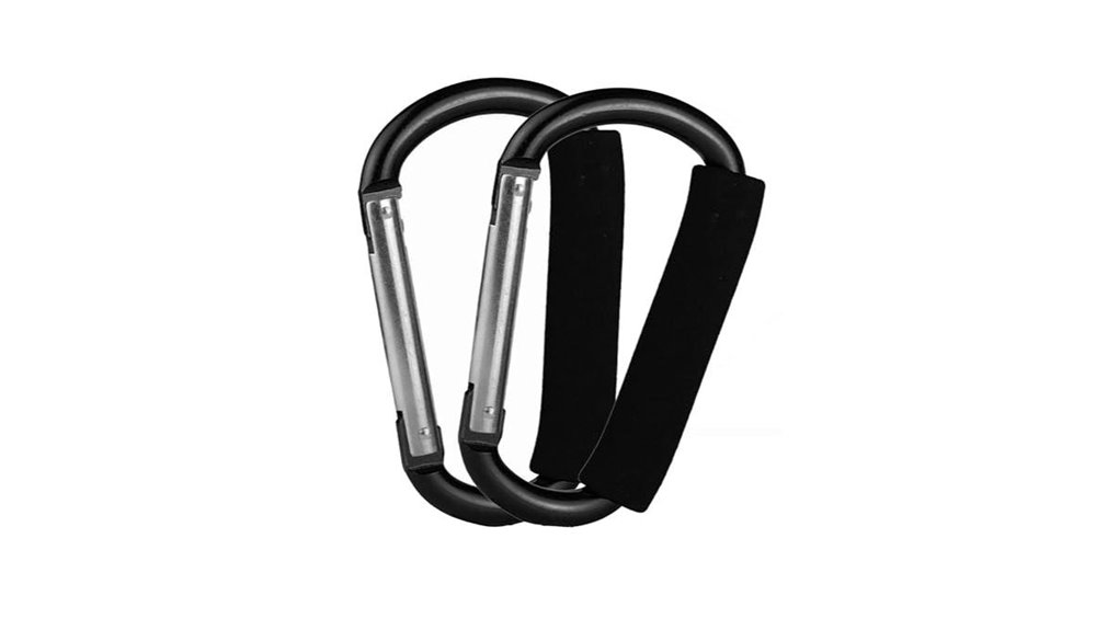 Best Carabiner grocery bag handle hook for Easy Shopping 13 baby stroller hook organizer