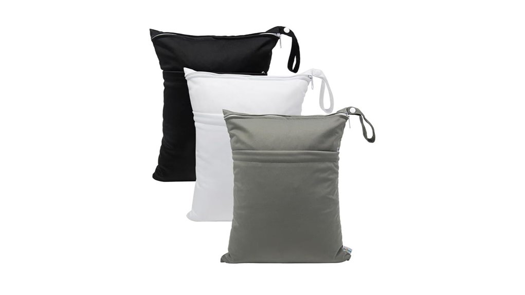 Must‑Have Wet Bags for Separating Swimwear 1 babygoal 3 pack wet dry bags