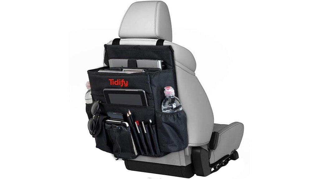 back seat tablet organizer