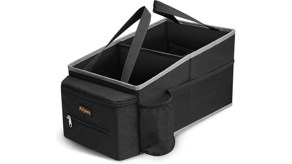 backseat organizer with cupholders