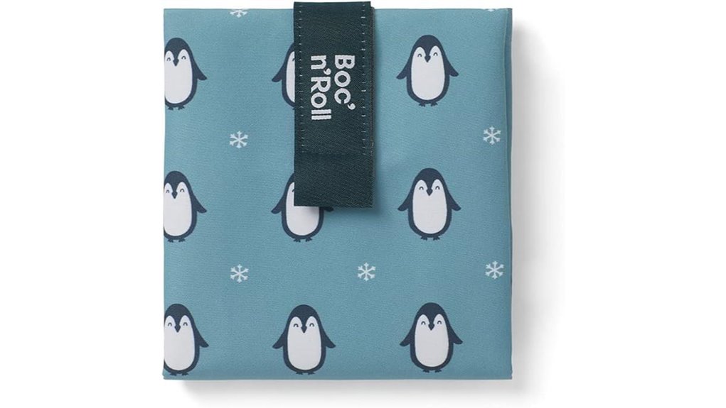 bacon penguin sandwich bag