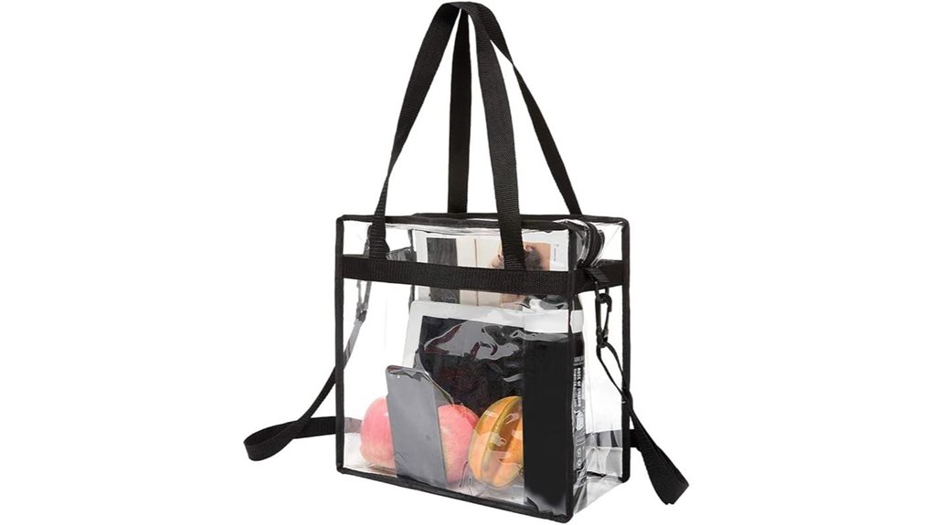 bagail clear adjustable tote