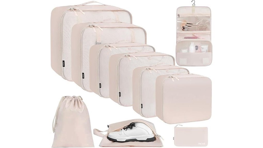Best Packing Cube Sets for Carry‑On Only Travel 5 bagail packing cubes set