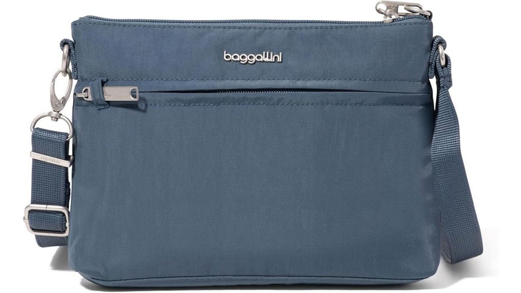 Top Minimalist Travel Purses With Locking Zippers For Travelers 11 baggallini women s anti theft crossbody
