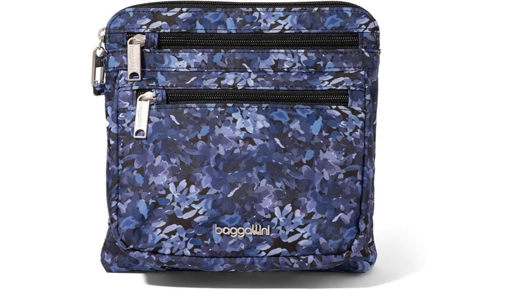 Top Minimalist Travel Purses With Locking Zippers For Travelers 13 baggallini women s securtex crossbody