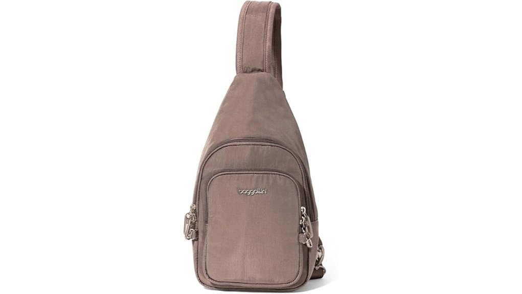 Top Sling Bags with Hidden Zippers (Anti-Pickpocket Designs) 11 baggallini women s securtex sling