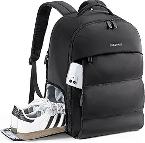 Underseat Bags with Shoe Compartments for Uncluttered Travel 10 bagsmart 30l women s backpack