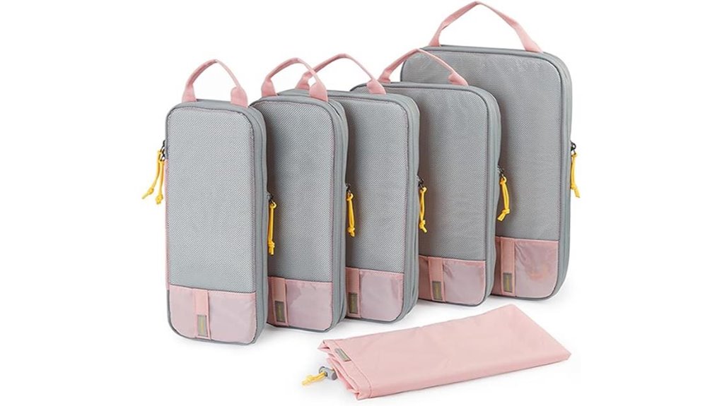 Best Compression Packing Cubes for Bulky Sweaters 13 bagsmart compression packing cubes