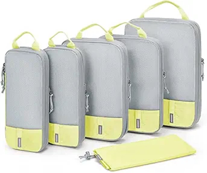 bagsmart compression packing cubes