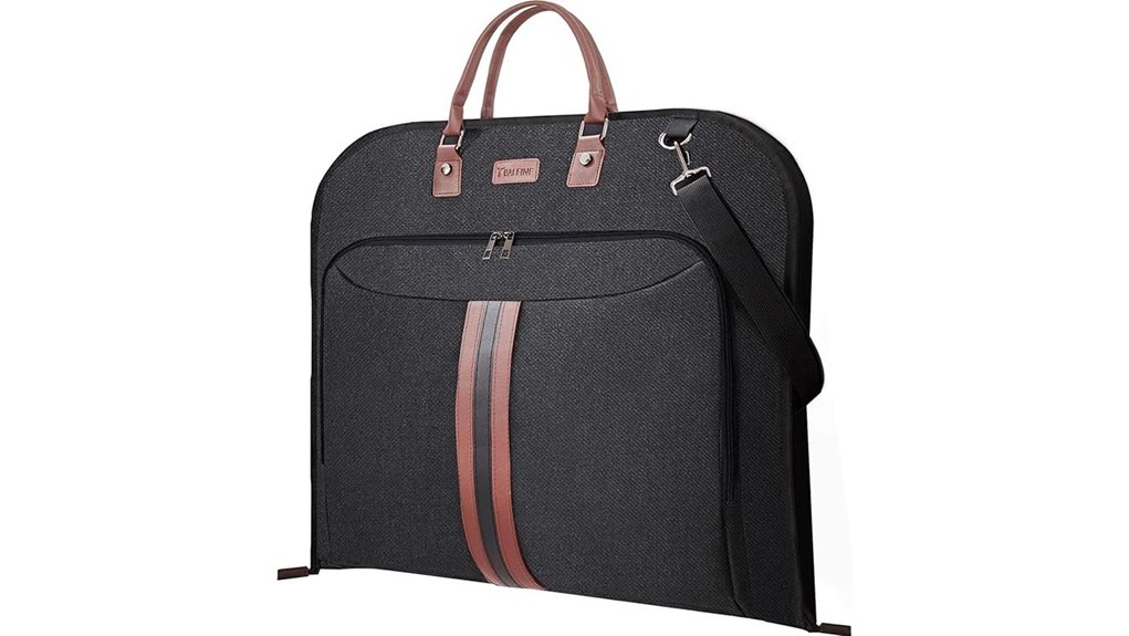 Carry‑On Suitcases with Removable Garment Sleeves for Jetsetters 7 baleine 42 inch waterproof bag