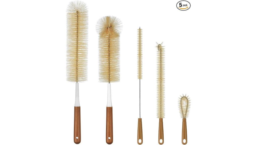 Top Travel Bottle‑Cleaning Brushes (Fits Narrow Necks) 13 bamboo bottle brush cleaner