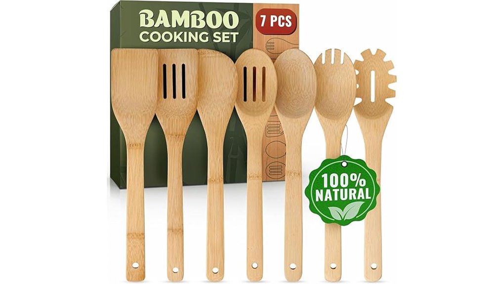 The Wooden Spoon Set That Transforms Everyday Meals 13 bamboo wooden spoon set