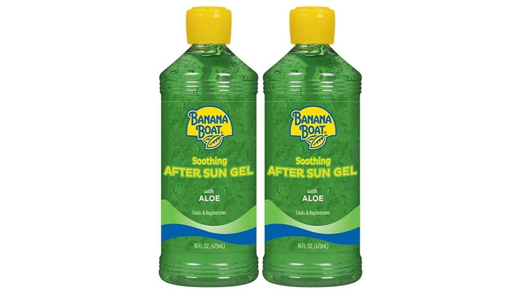 Top Sunburn Relief Gels to Soothe Your Skin Fast 1 banana boat aloe twin gel