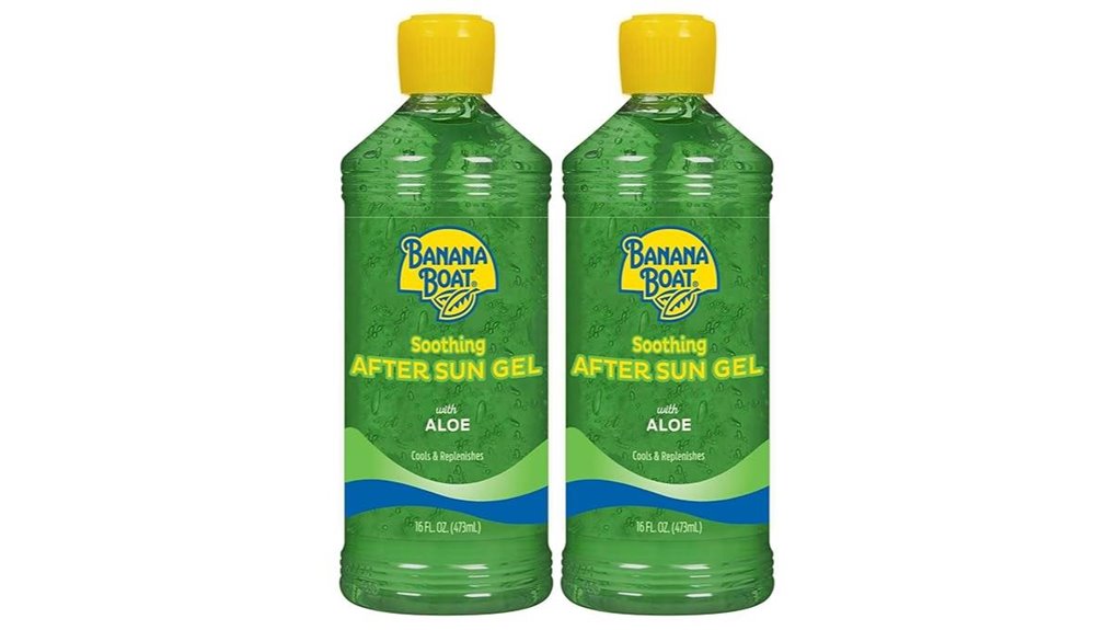 Soothing After‑Sun Aloe Gels That Stay Dry (Not Sticky) 1 banana boat gel duo