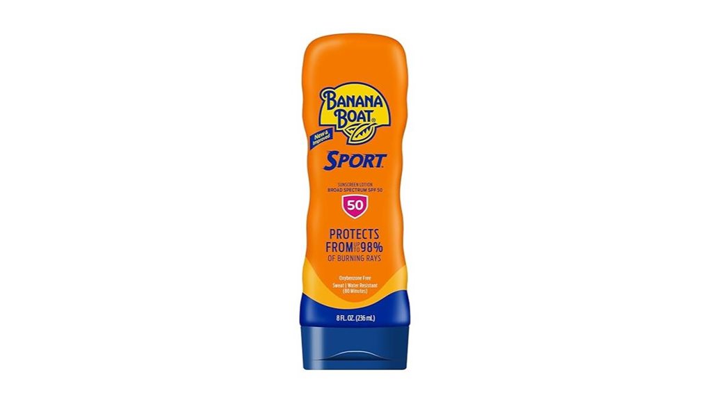 Top Body Sunscreens for Sweat-Resistant Sports Days 15 banana boat spf 50 8oz