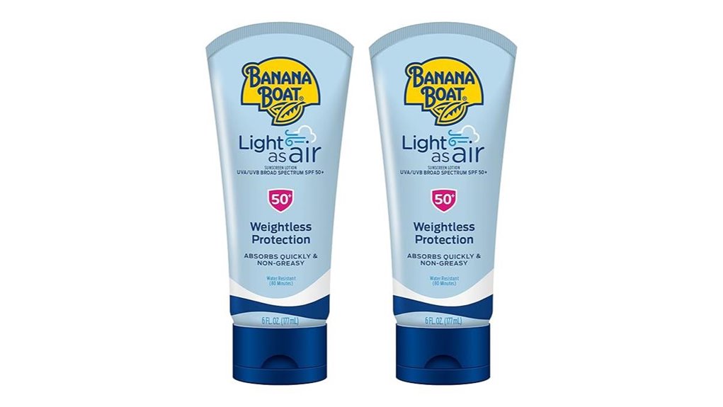 banana boat twin spf50