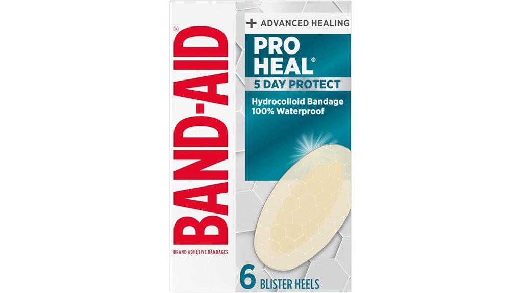 Best Blister Plasters That Stay On in Wet Conditions 6 band aid pro hydrocolloid 6ct