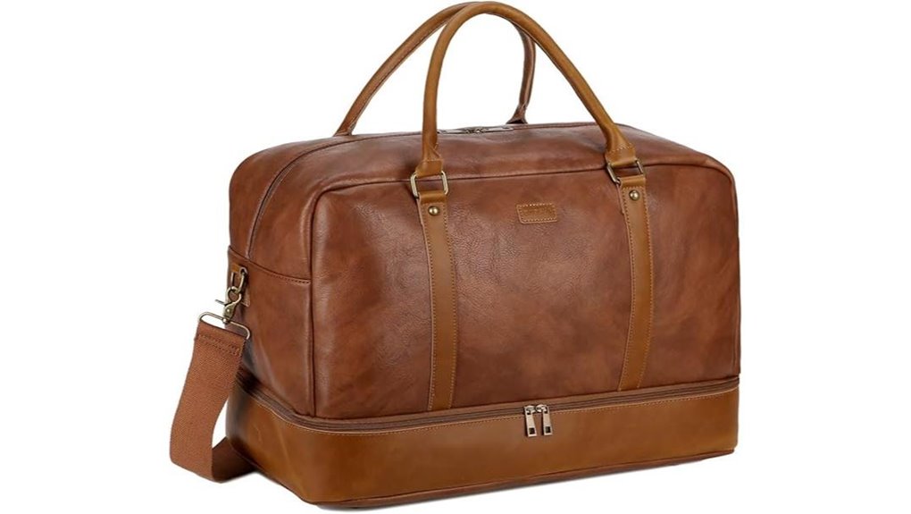 baosha vegan leather tote