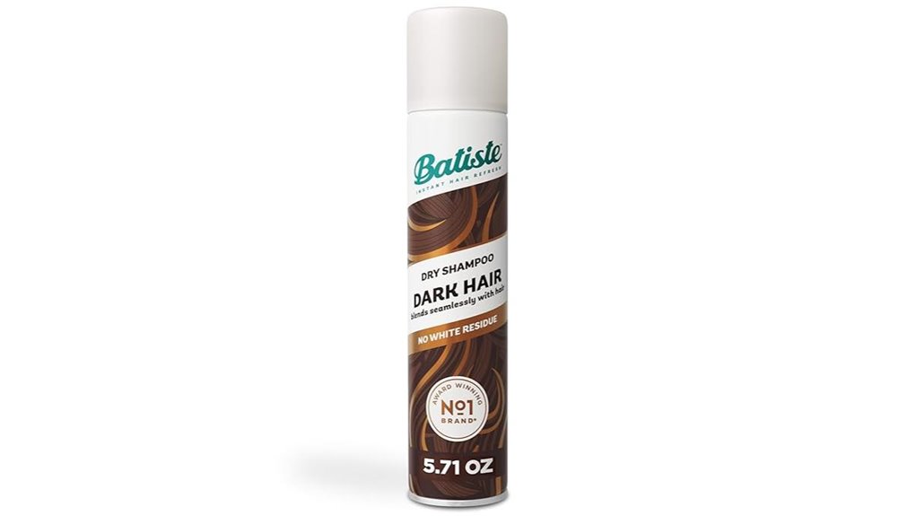 Top Dry Shampoo for Dark Hair: Ideal Travel Sizes 15 batiste dark dry shampoo