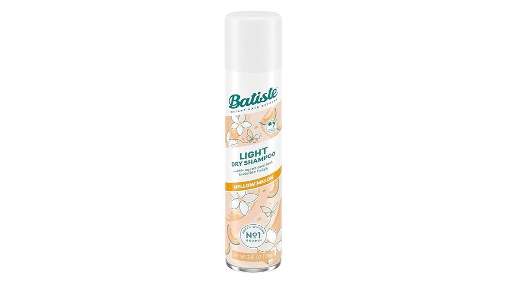 Dry Shampoo That Keeps Light Hair Free From Chalky Residue 6 batiste light melon shampoo