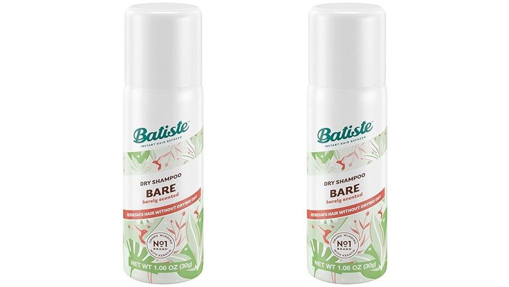 Top Dry Shampoo for Dark Hair: Ideal Travel Sizes 5 batiste mini travel duo