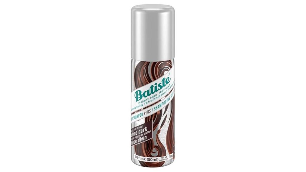 Top Dry Shampoo for Dark Hair: Ideal Travel Sizes 6 batiste shampoo 6 pack mini