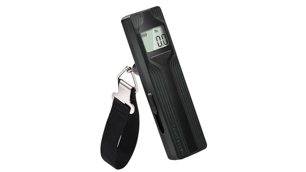 battery free 110lb luggage scale