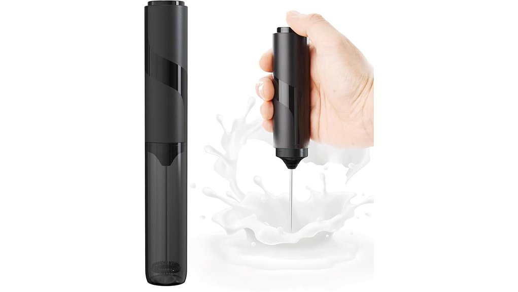 The Best Compact Milk Frothers for Travel (Battery/USB) 10 battery operated milk frother wand