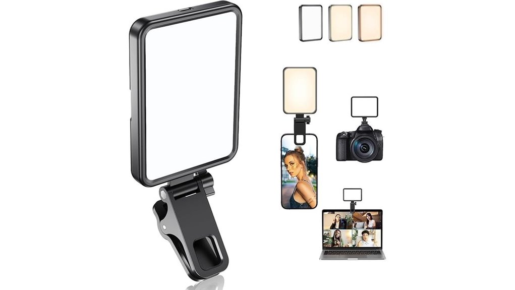 Clip‑On Phone Lights That Warm and Flatter on the Go 6 battery operated multi device led clip