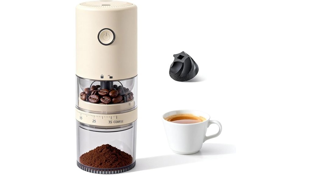 Coffee Grinders: Hand Crank vs Electric Travel Size—Best 14 battery powered portable coffee grinder
