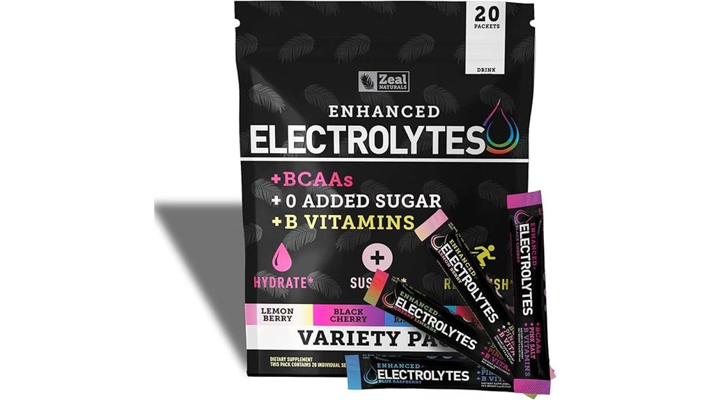 Best Electrolyte Packs for Hot Destinations: Travel Stick Packs 10 bcaa sugar free electrolyte pack