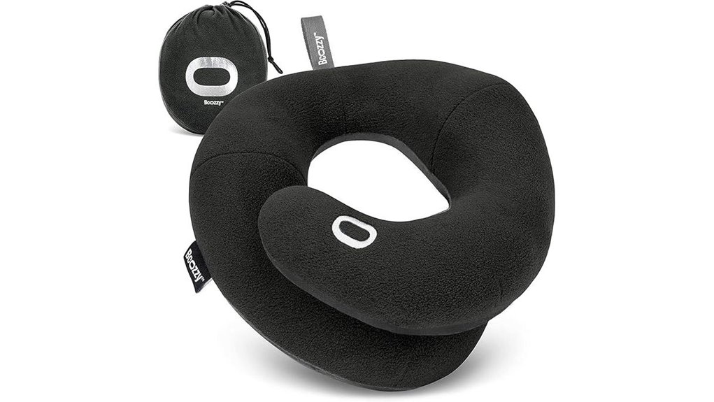 Travel Pillows That Keep Your Chin Aligned Upright 12 bcozzy double support pillow