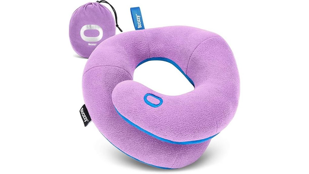 Comfortable Kids' Travel Pillows with Chin Support for Trips 5 bcozzy kids chin pillow