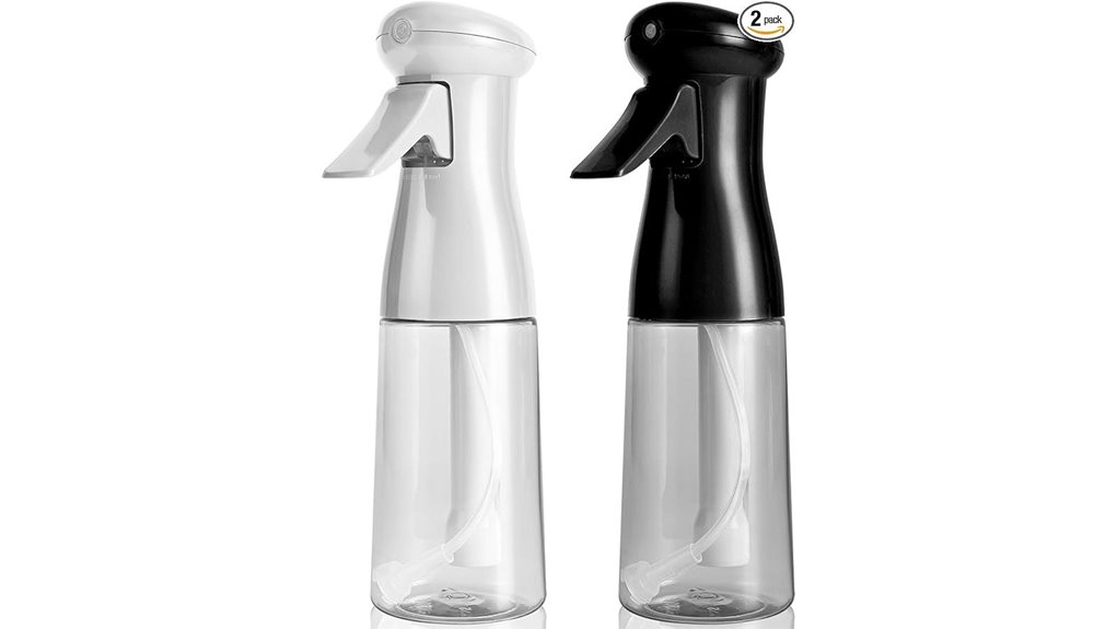 Refillable Atomizers for Body Spray (no accidental misting) 3 bealee 6 8oz dual spray