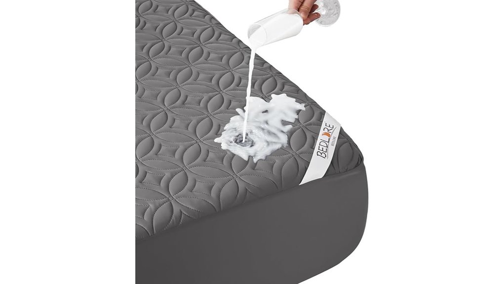 Best Mattress Protector (Waterproof) That Keeps Sheets Dry 1 bedlore queen waterproof protector