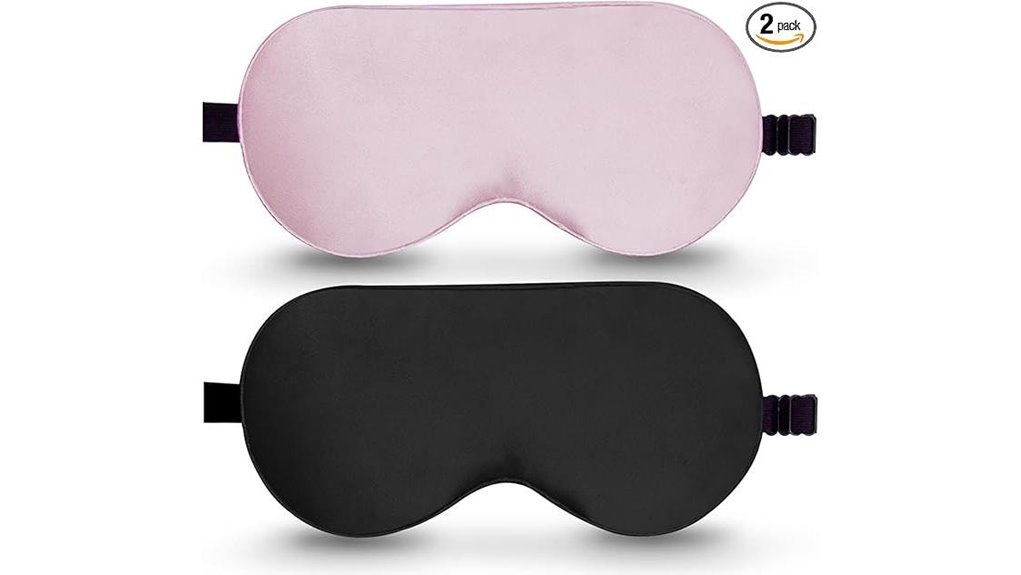 No Pressure Sleep Masks That Keep You Comfortable on Flight 7 beevines mulberry silk masks